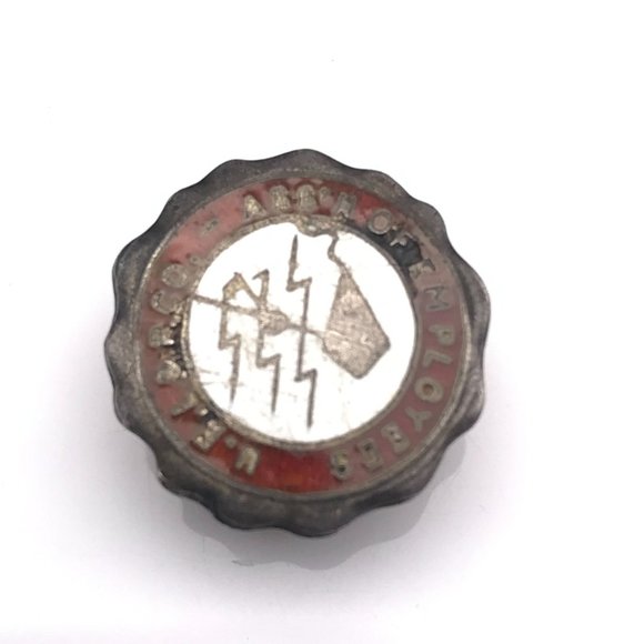 Union Electric Light & Power Company Lapel Badge Vintage Employee Pin U.E.L. & P - Picture 5 of 7